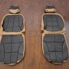 1996-1998 Jeep GRand Cherokee Two-tone leather seat covers - front seat upholstery