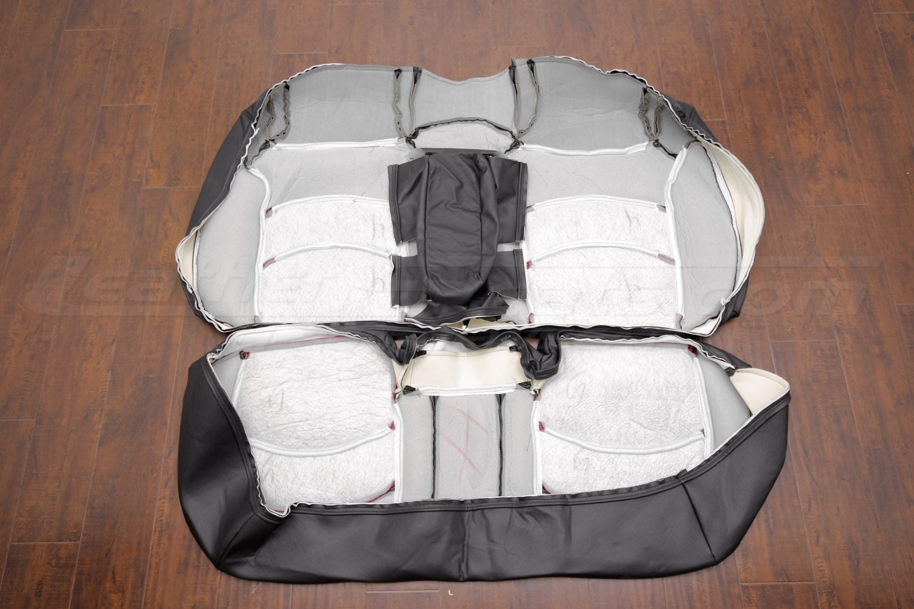 Rear seat buick century upholstery flipped