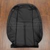 Black leather backrest uphosltery for Chevy Avalanche