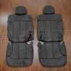 1998-2005 Chevy Blazer S-10 aftermarket black leatherr seat covers - front seat upholstery