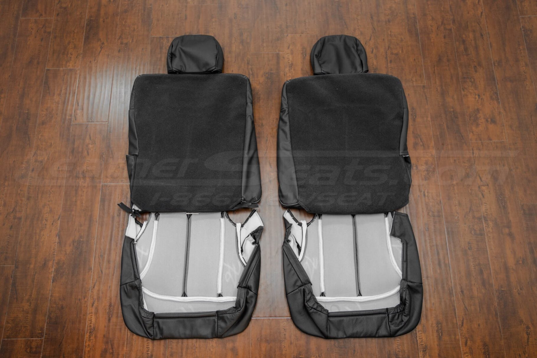 Chevy Blazer S-10 2 Door rear seat covers flipped
