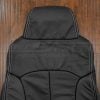 Upper section of Chevy S-10 Blazer leather backrest upholstery