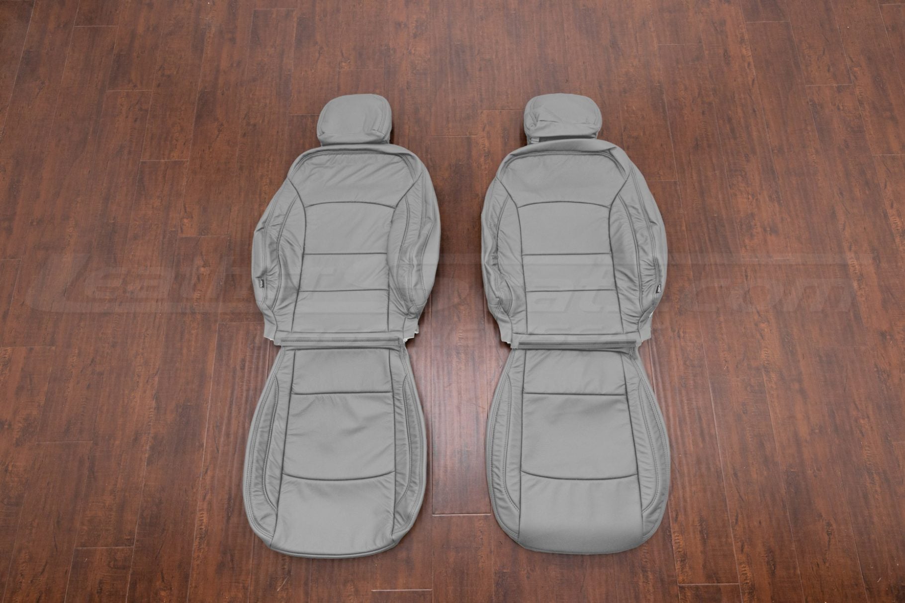 2016-2025 Chevrolet Malibu with replacement ash leather seat covers- front seat upholstery