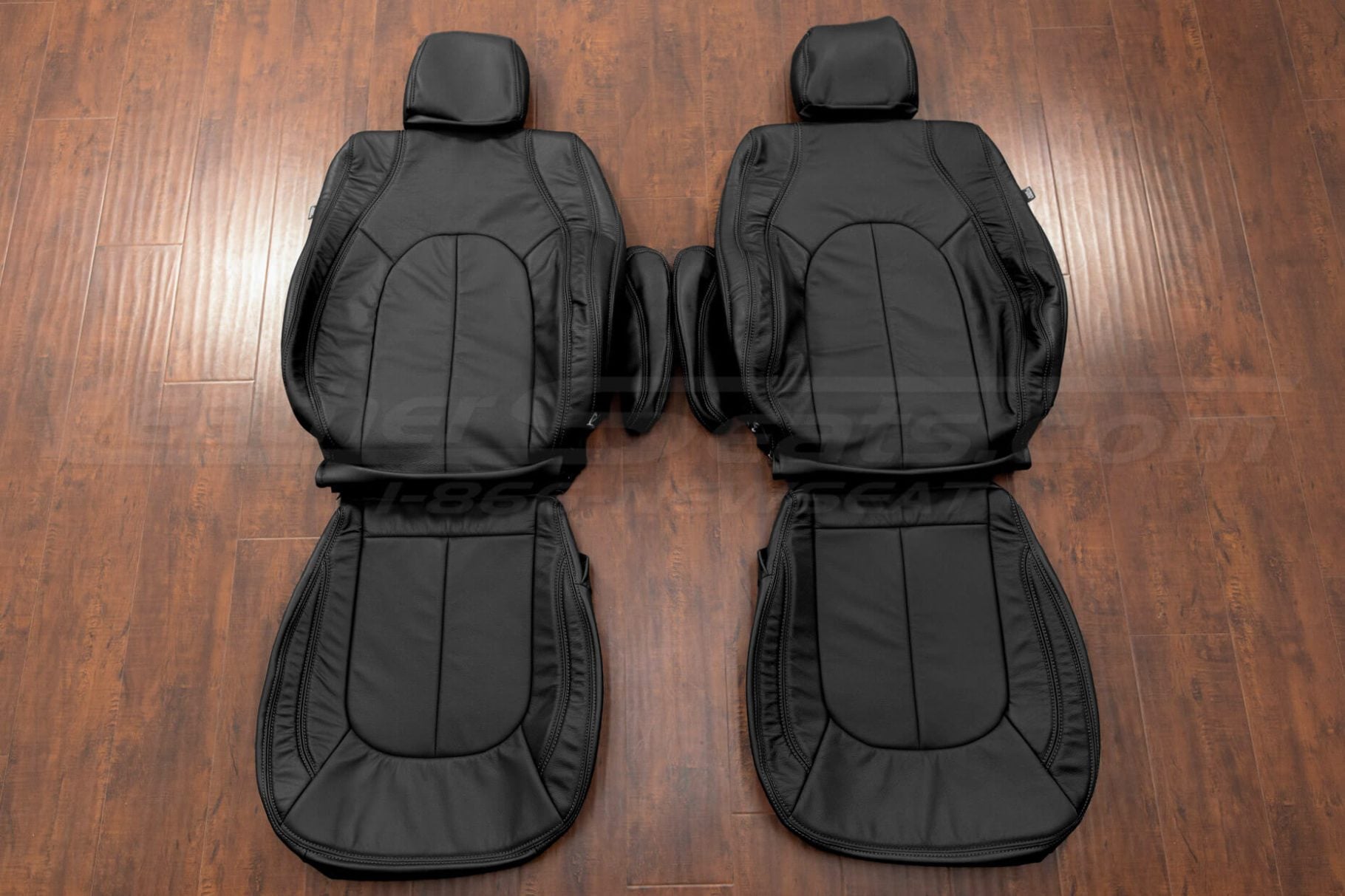 2017-2026 Chrysler Pacifica minivan custom leather seat kit - front seat upholster with armrests