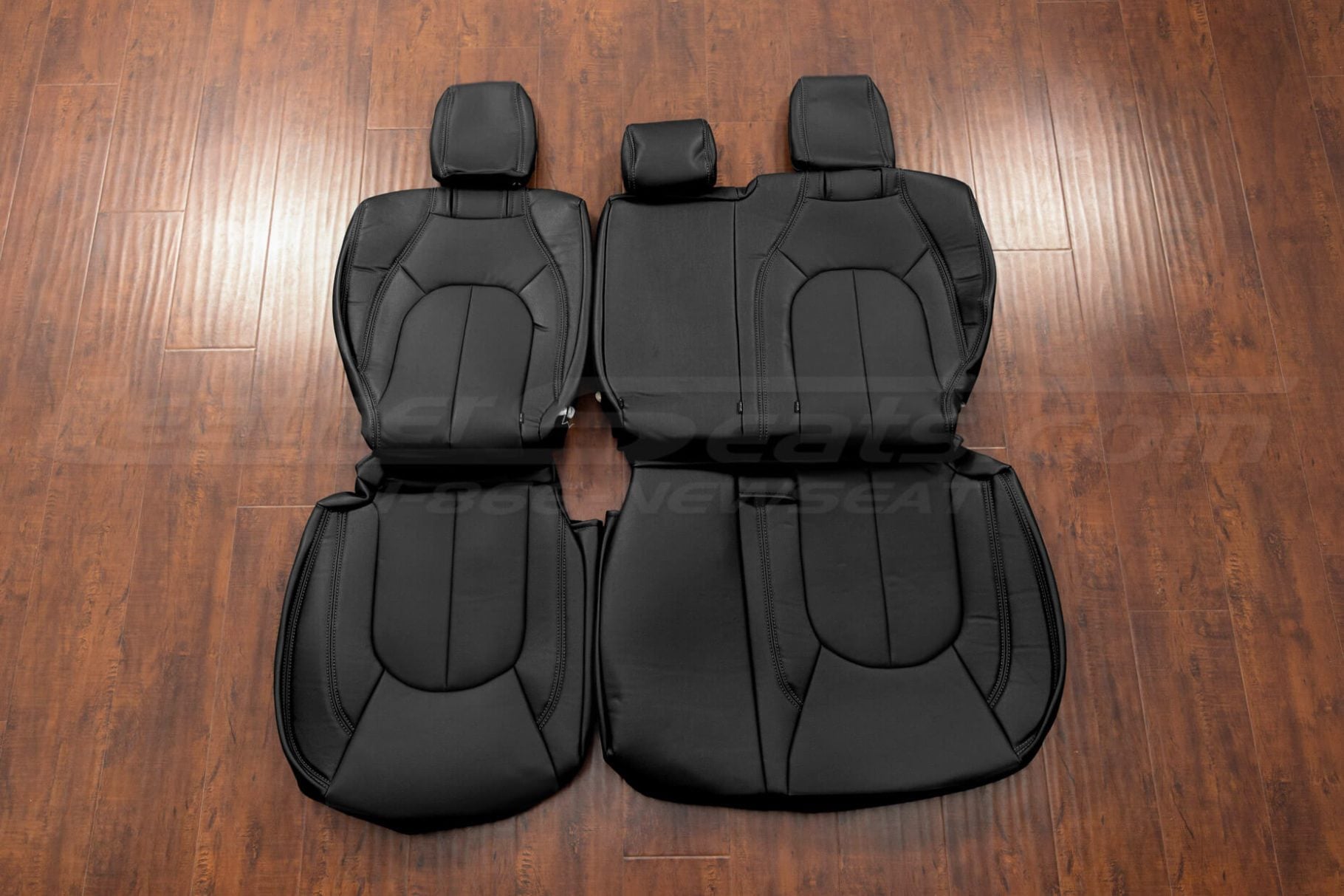 2017-2026 Chrysler Pacifica custom leather seats - black - third row seat covers