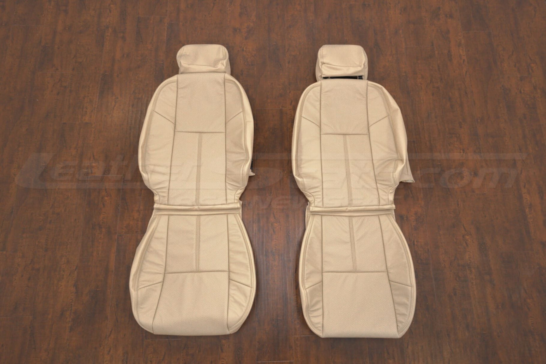 Cadillac Escalade custom leather seat replacement - Vanilla - Front seat upholstery