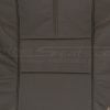 Perforated Body section of Chevy Impala leather backrest cover