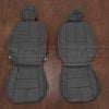 2016-2020 Chevrolet Impala Sedan Light grey leather seat covers - front seat upholstery