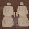 2001-2003 Lexus RX300 Ivory leather seat covers - front seat upholstery with armrest