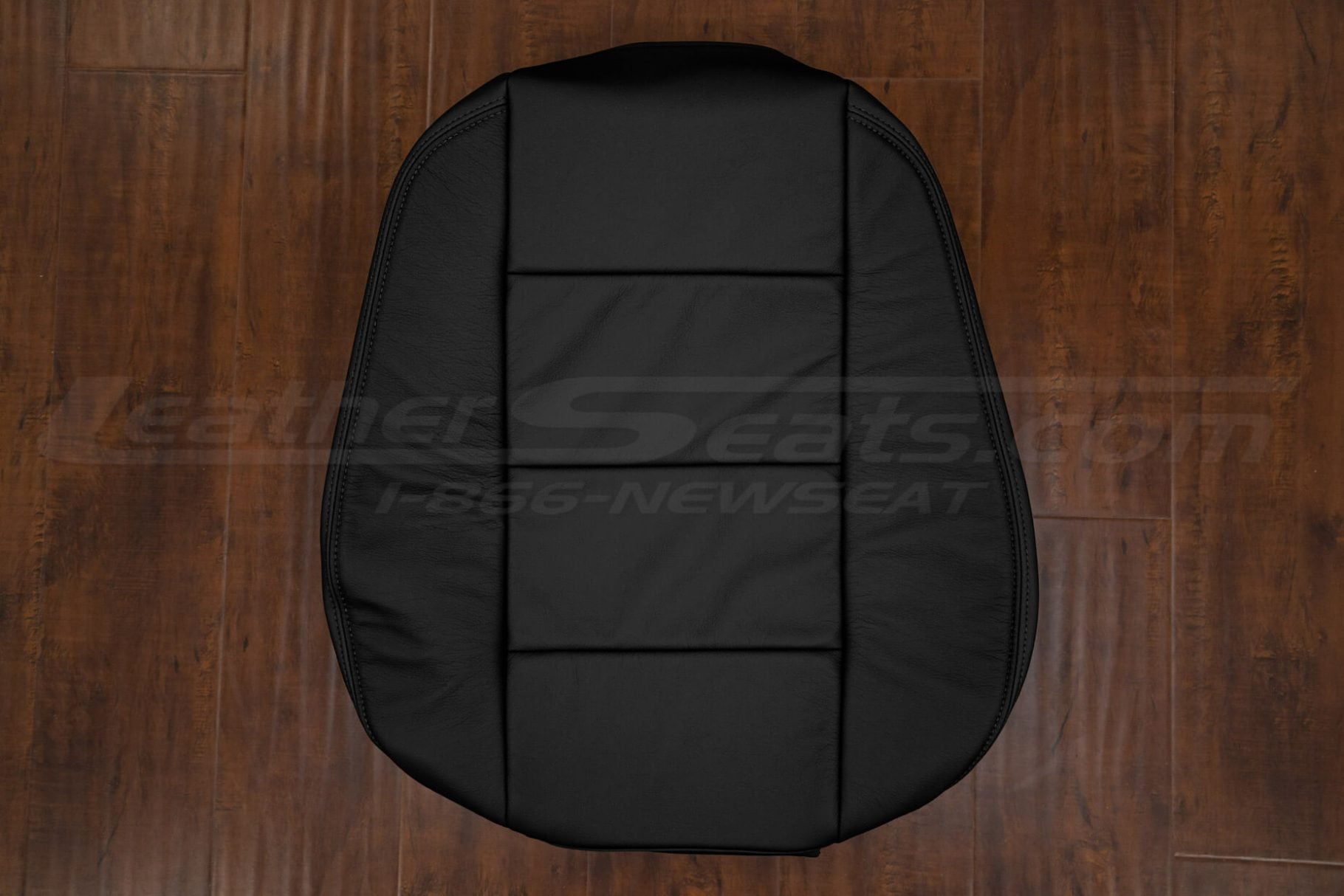 Black leather backrest cover for bmw e36 convertible