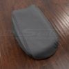 Side view of console lid cover in lapis for lx470
