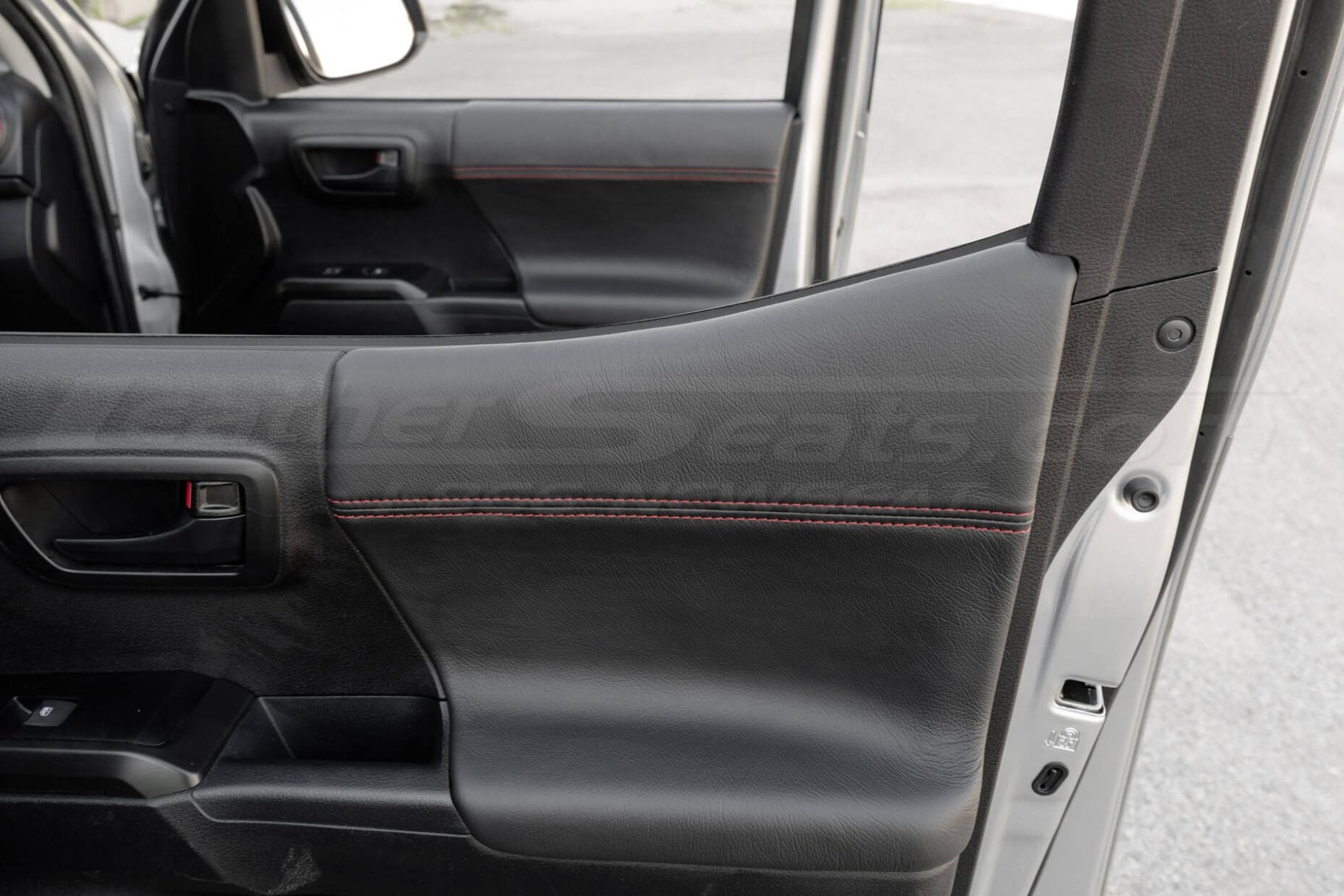 Rear seat and front door panel upholstery for toyota tacoma