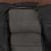 Upper section of acura nsx backrest upholstery with perforated synthetic suede