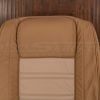 Headrest section of grand wagoneer upholstery