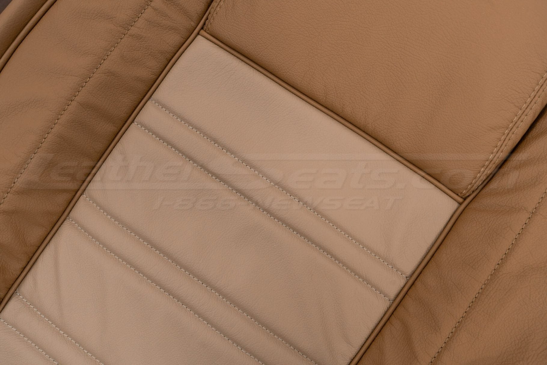 Grand Wagoneer leather texture-close-up