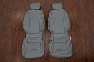 2021-2025 Ford F-150 Custom Leather Seat INterior Kit - Crater Grey - Featured Image