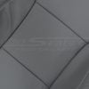 F-150 leather texture close-up
