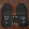 Front seat ford bronco leather covers with amrests flipped
