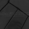 Black leather trexture close-up for 92-96 bronco