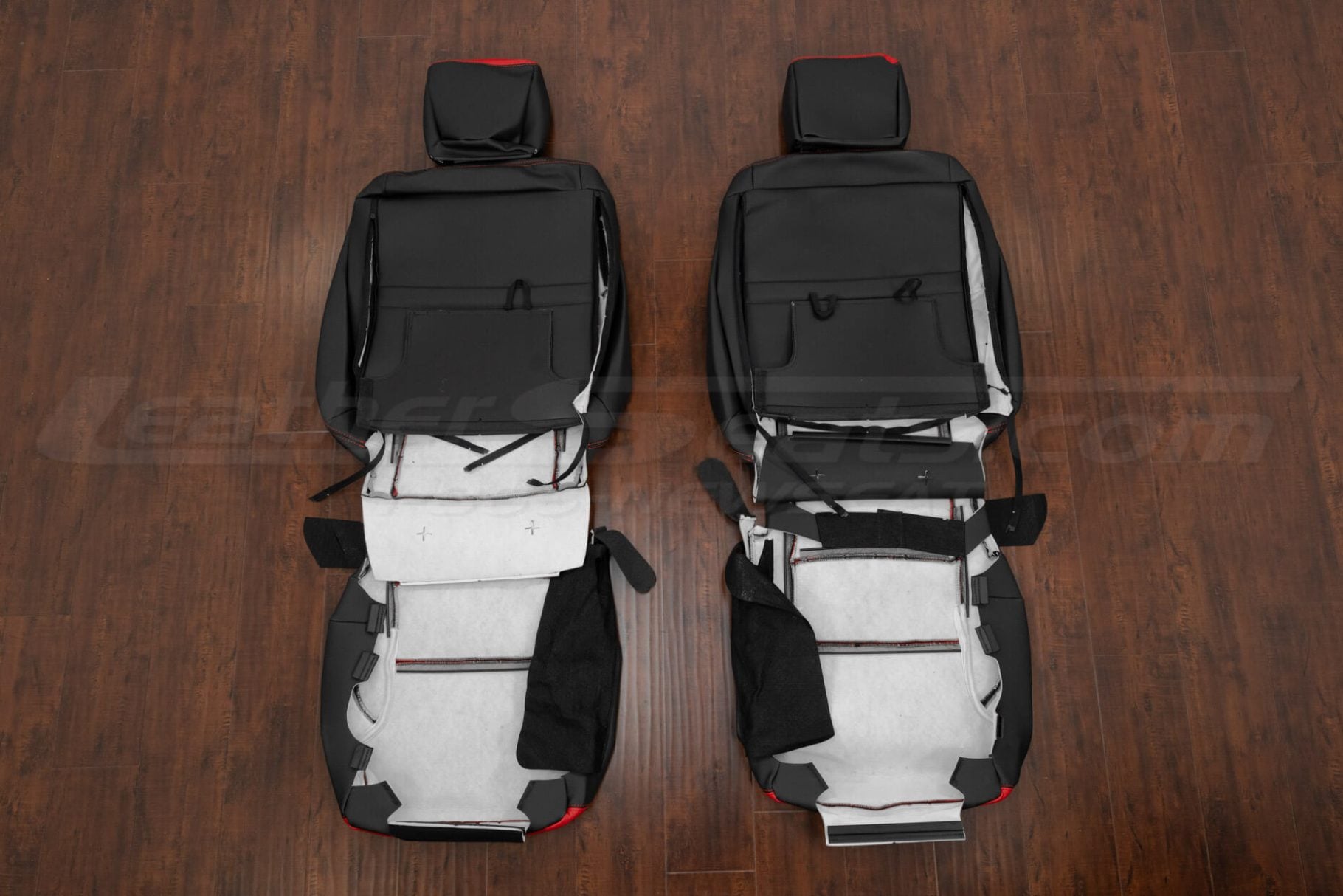 Front seat tundra upholstery flipped