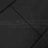 Black leather texture for hyundai accent