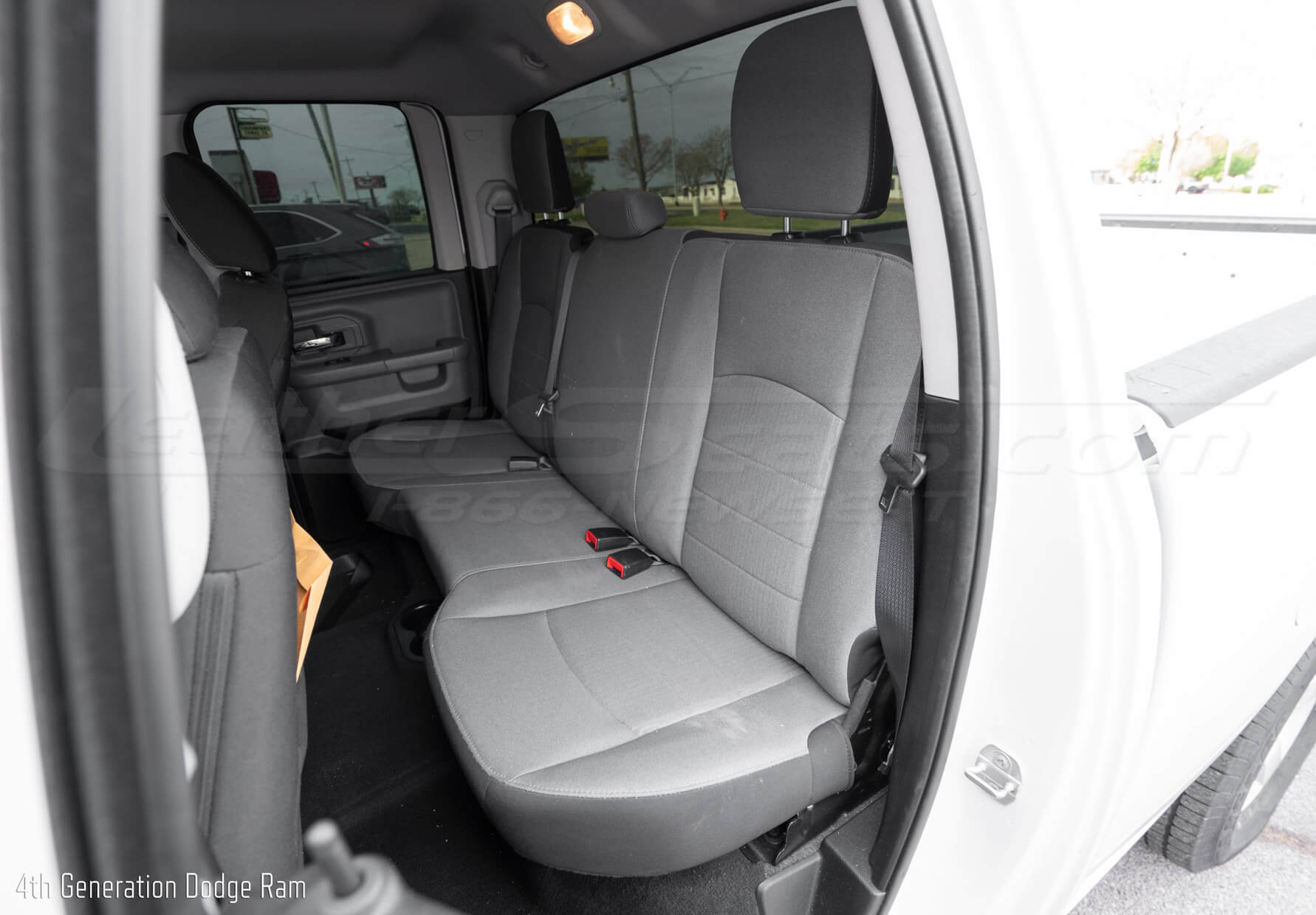 4th Generation Dodge Ram Classic with OEM cloth seats - rears