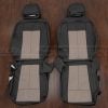 2010-2011 Ford Expedition custom leather upholstery kit - graphite/puddy - Front seat upholstery