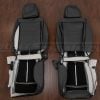 Front seat ford expedition leather upholstery flipped