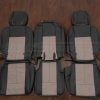2010-2011 Ford Expedition custom leather seat kit - graphite/puddy - Middle row upholstery