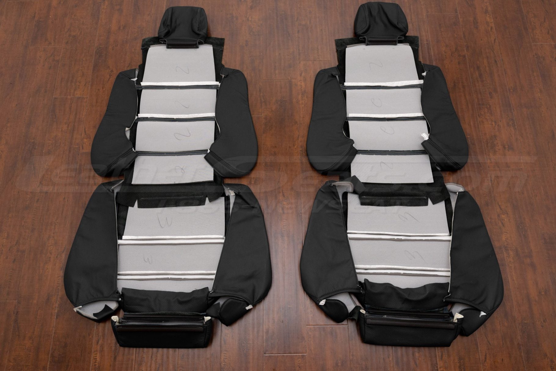 Front seat bmw e30 seat covers flipped