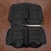 Black BMW e30 leather seat covers - rear seat upholstery