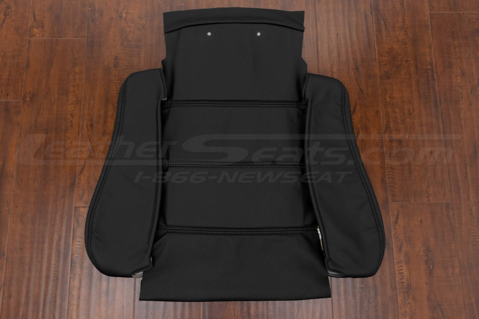 Perforated black backrest upholstery for BMW E30 convertible