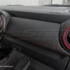 Toyota Tacoma aftermarket dash insert upholstery