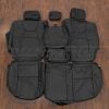2010-2014 Honda Ridgeline custom black leather seat covers - rear seat uphosltery