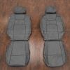2010-2014 Honda Ridgeline crew Cab aftermarket leather seat kit - charcoal - front seat upholstery