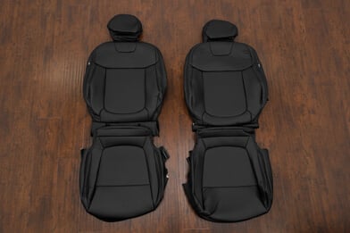 2022-2025 Hyundai Santa Cruz aftermarket black leather seat kit - featured image