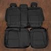 2022-2025 Hyundai Santa Cruz custm black leather seat kit - Rear seat covers