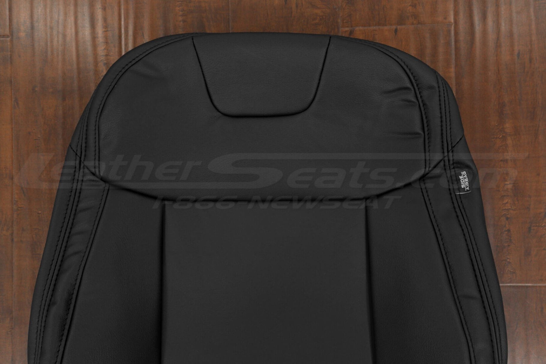 Upper section of backrest upholstery