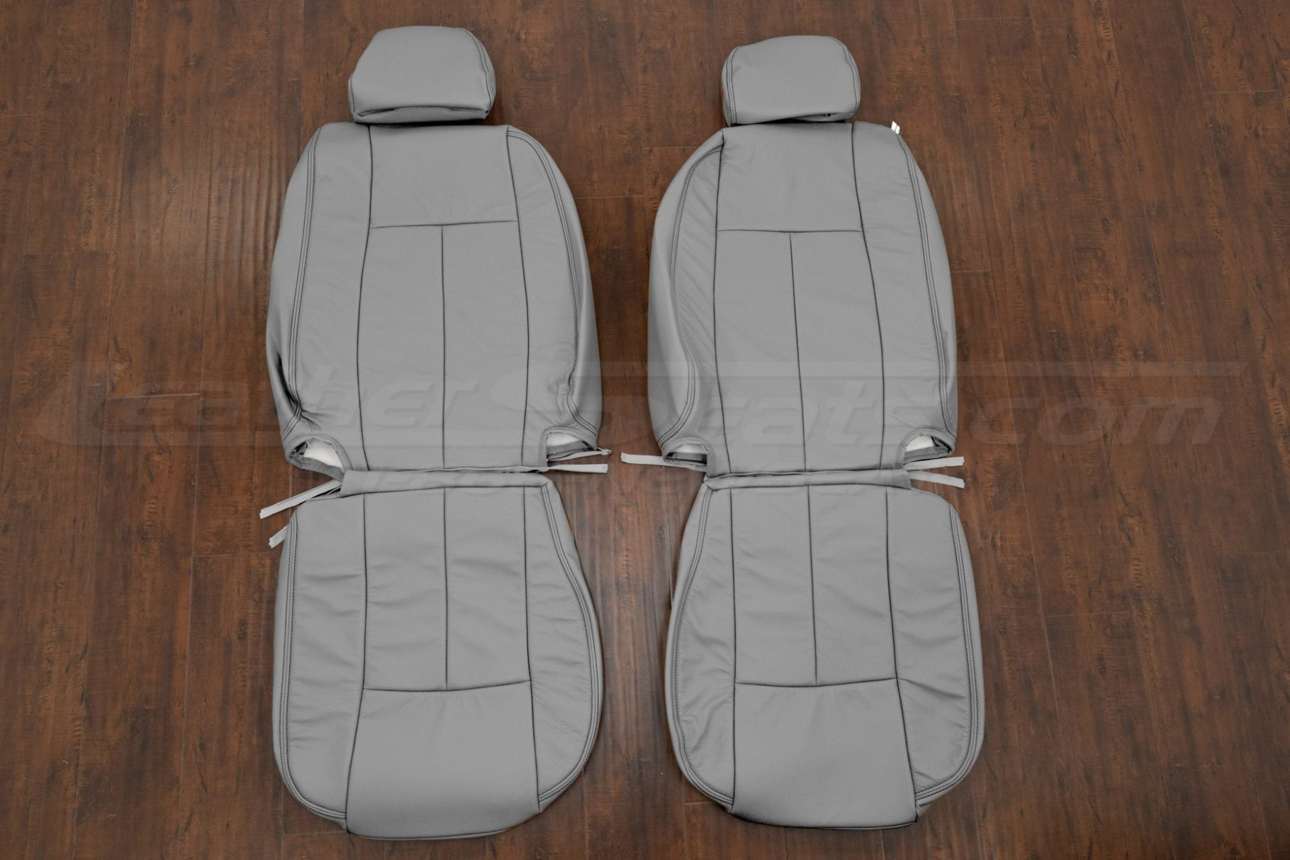 05-09 Custom Ash Chevy Trailblazer leather seat kit - Front seats