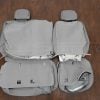 Rear seat ash trailblazer leather kit flipped