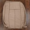 Sandstone leather backrest cover for chevy trailblazer