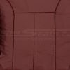Insert section of Ruby Red backrest cover