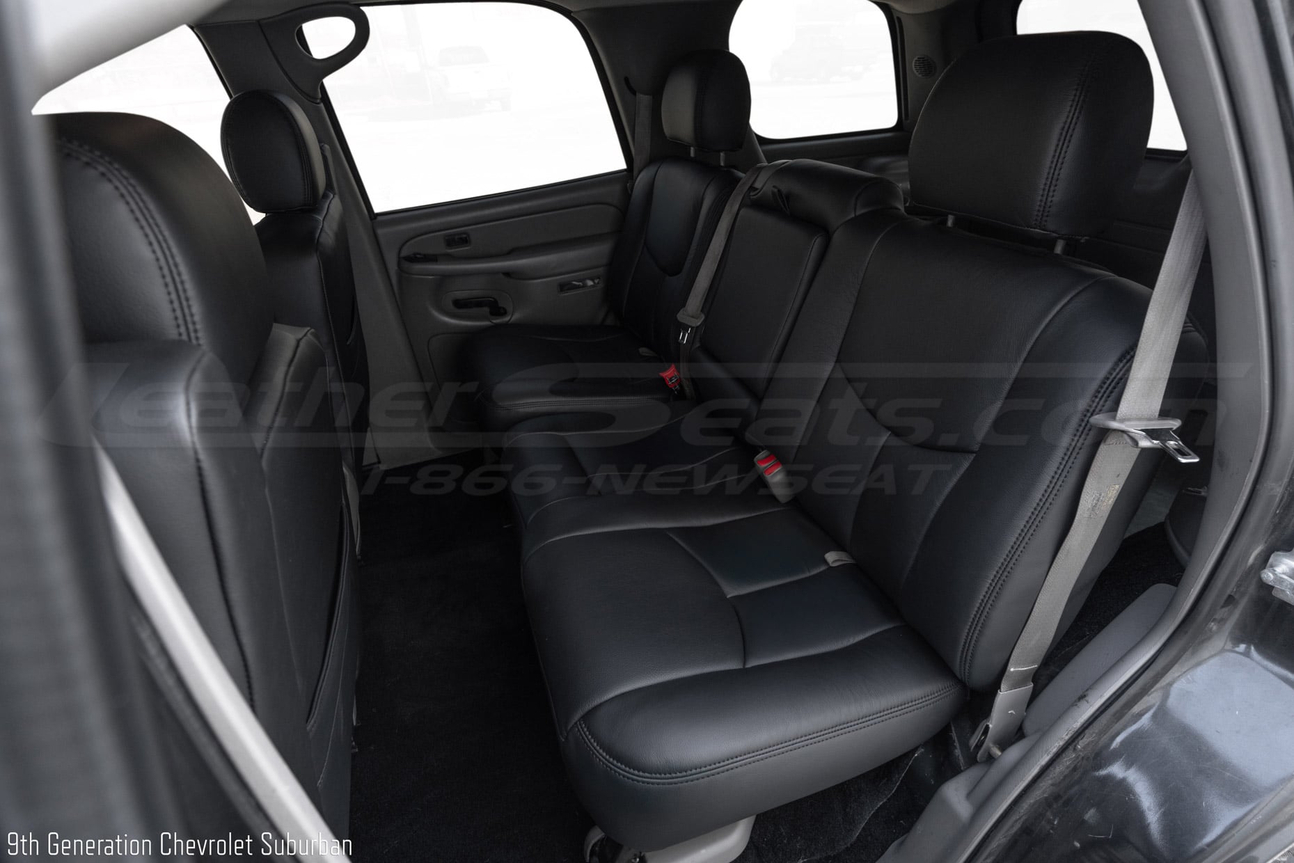 9th Generation Suburban aftermarket leather seats