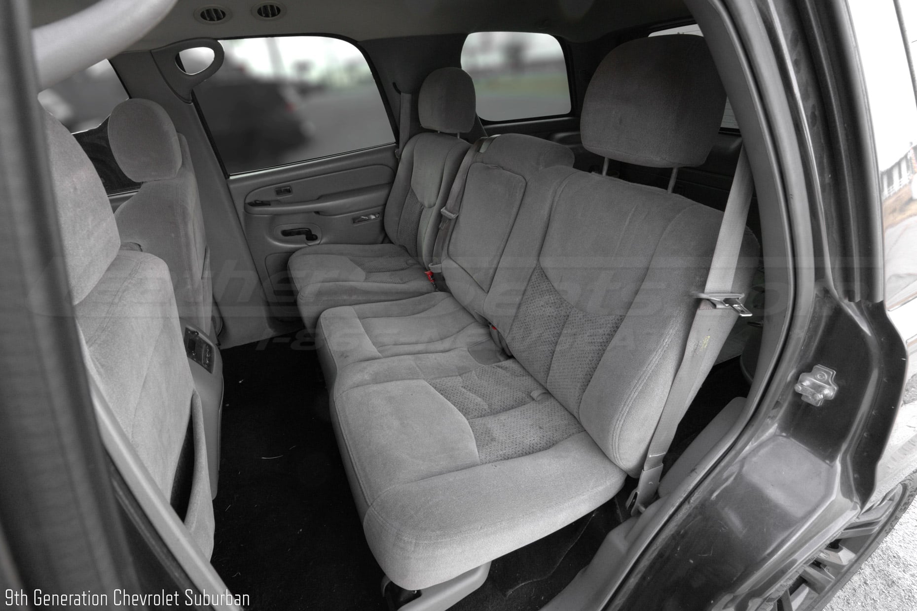 9th Generation Chevrolet Suburban Rear seats before