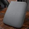Side view of leather console lid cover for Honda Pilot