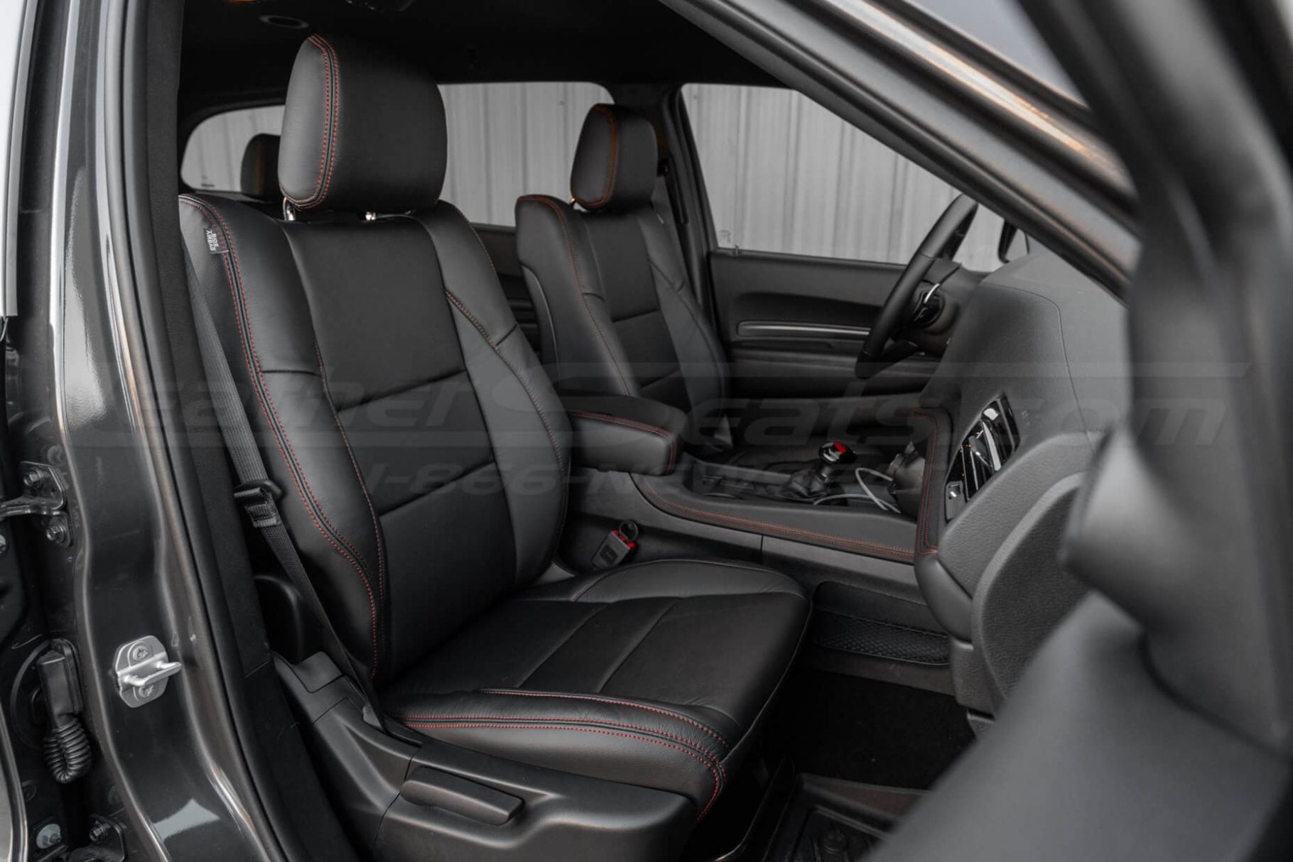 2011-2026 Dodge Durango Premium black leather seats - front passenger