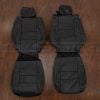 2011-2026 Dodge Durango Black Replacement leather seats - front seat upholstery