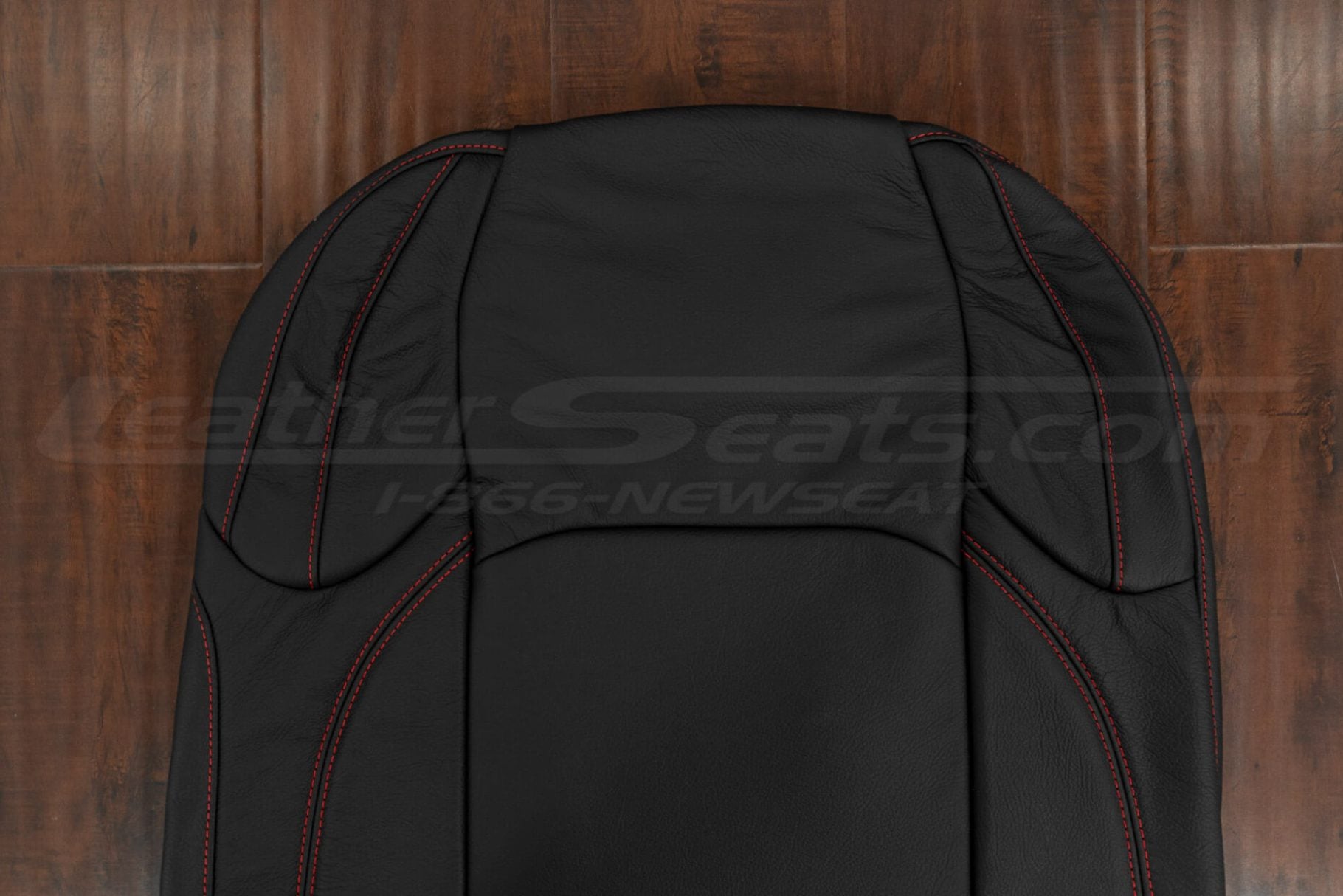 Upper section of leather backrest cover for Jeep Glaiator