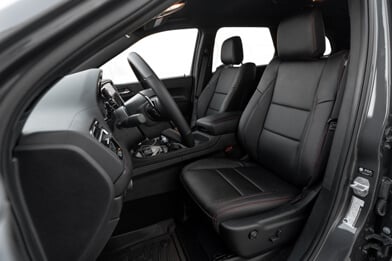 2011-2026 Dodge Durango Replacement leather seat upholstery in Black - Featured Image