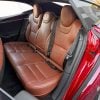 Afermarket leather seat covers for tesla model s - rear seats installed